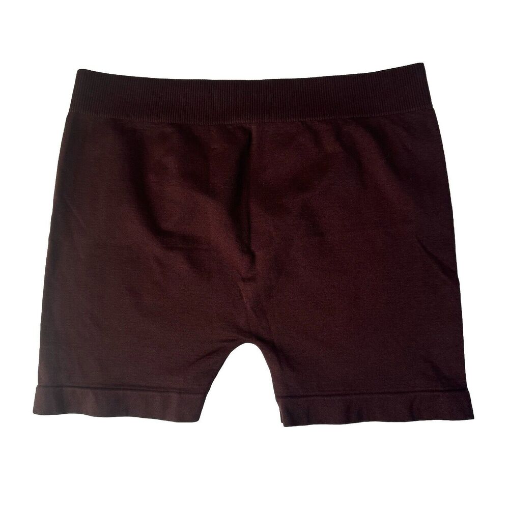 MOPAS Women's Ribbed Waistband Seamless One Size 9” Rise Hot Short Leggings